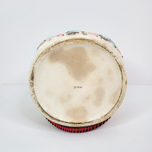 Vintage Lipper Mann Dancing Cats Ceramic Cookie Biscuit Jar Kitsch Japan - Picture 7 of 19