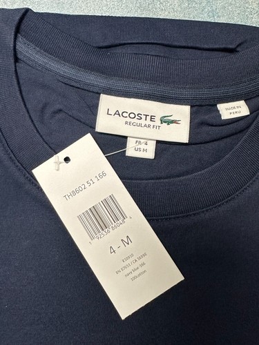 🐊Lacoste T-Shirt Men's Graphic Ombre Croc ~Printed Croc ~Crew Neck Cotton 🐊 - Picture 8 of 39