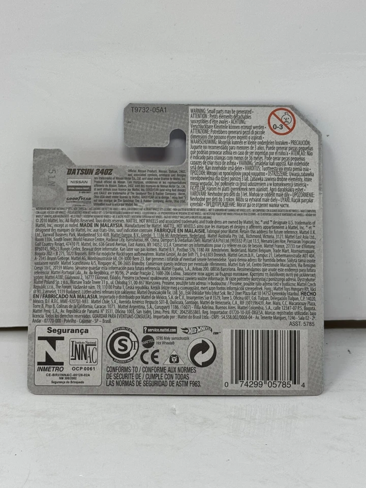 Tarjeta corta diecast Hot Wheels Treasure Hunts 11 Datsun 240z 1:64 Foto 3 de 4