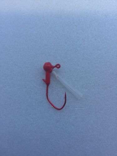 Paquete de 10 cabezales de plantilla de crappie pintados sin malezas de 1/32 - Imagen 4 de 8