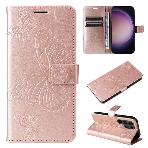 For Samsung S24 Ultra/S24 Plus/S24/S23 Plus Wallet Flip Leather Phone Case Cover - Picture 40 of 61