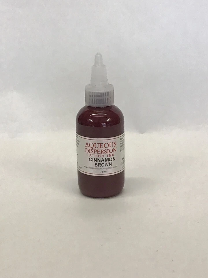 INSPIRE TATTOO SUPPLIES LTD Tattoo Ink - Cinnamon Brown Tattoo Ink 75ml Professional Quality Inspire Uk