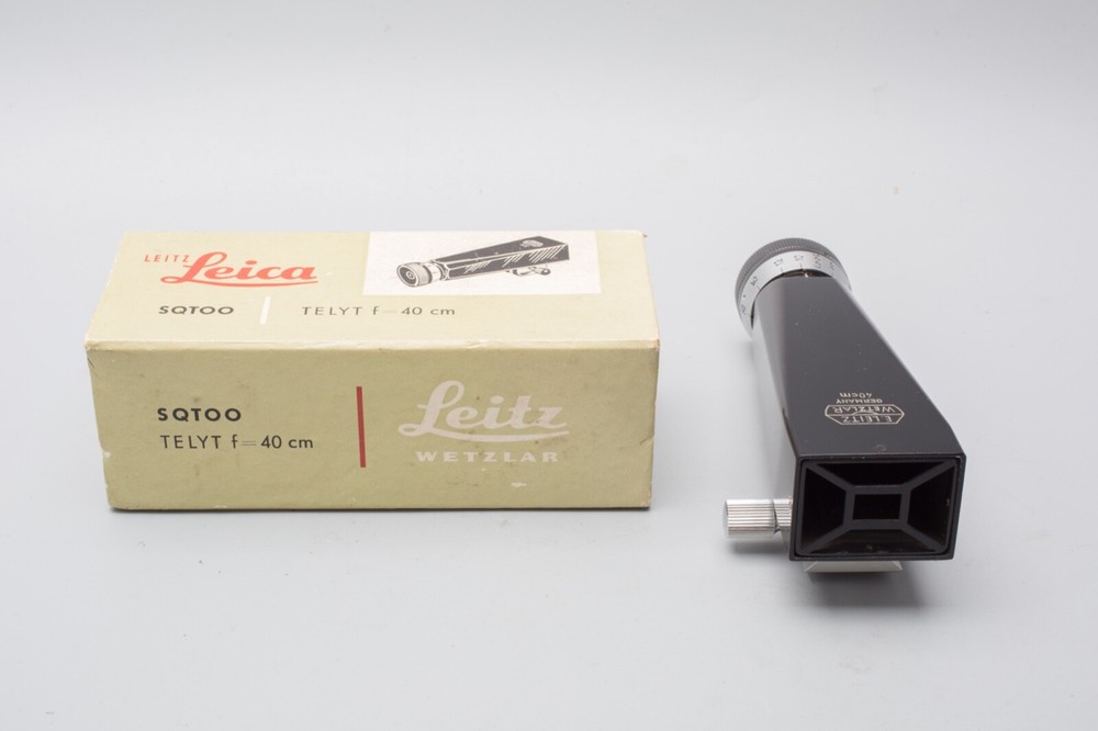 Leica Leitz SQTOO 400mm 40cm Viewfinder, for Telyt 400mm Lens, Boxed