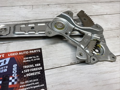 19 20 NISSAN ROGUE KOREAN BUILT REAR RIGHT SIDE DOOR REGULATOR OEM 827205HK0A - Picture 4 of 12