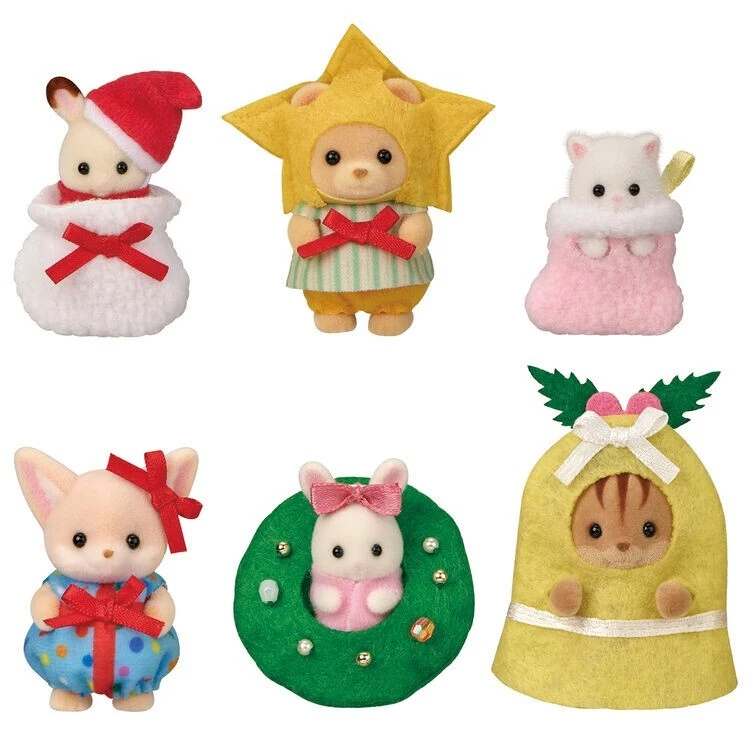 Sylvanian Families original Baby Happy Christmas Set