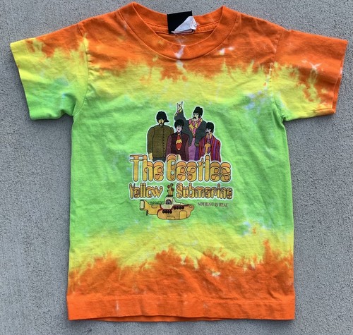 The Beatles Yellow Submarine Nothing is real c 2005 Liquid Blue single stitch S - Picture 5 of 12