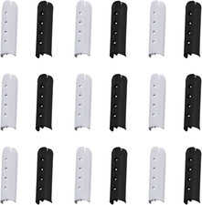 Metal Shoelace Aglet 40PCS 4 Holes Metal Shoelace Tip Head DIY Shoe Lace Heads E