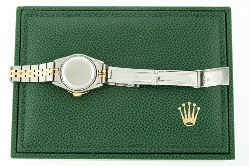 Rolex Lady DateJust MOP Diamante-Rubí - Acero y Oro Amarillo 18k Diamante Reloj - Imagen 7 de 8