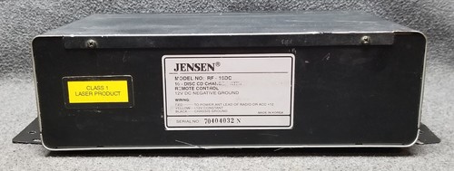 Jenson 10 Disc CD Changer RF10DC - No Remote - For Parts or Repair - Picture 6 of 7
