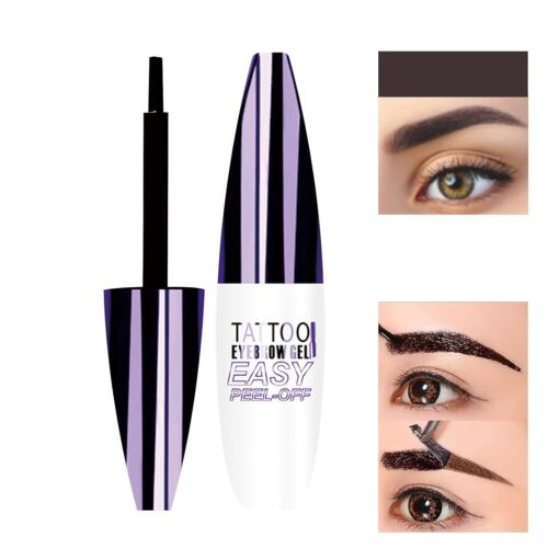 QICIY Easy Peel-Off Eyebrow Gel- Waterproof & Sweatproof,For All Skin Types - Picture 5 of 14