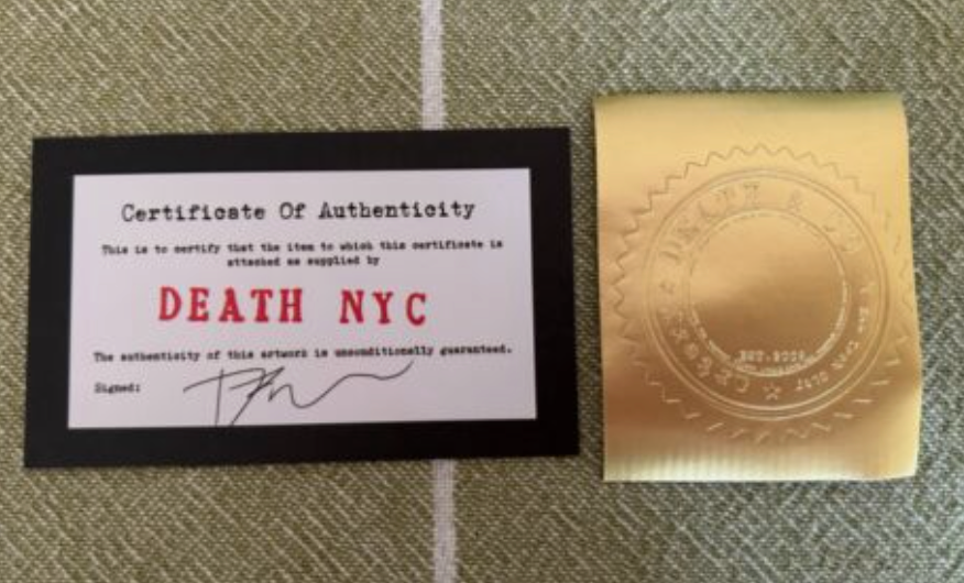 版画 death nyc HY80 m2 Art Poster DEATH NYC Hy80 | eBay