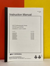 Edwards B727-20-880 EXT Turbomolecular Pumps EXT351 & EXT501 E&C Models Manual