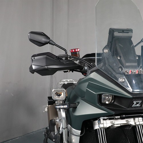 2X Handlebar Hand Guard Protector With Riser For KOVE 800X Pro /Super Adventure - Foto 14 di 23
