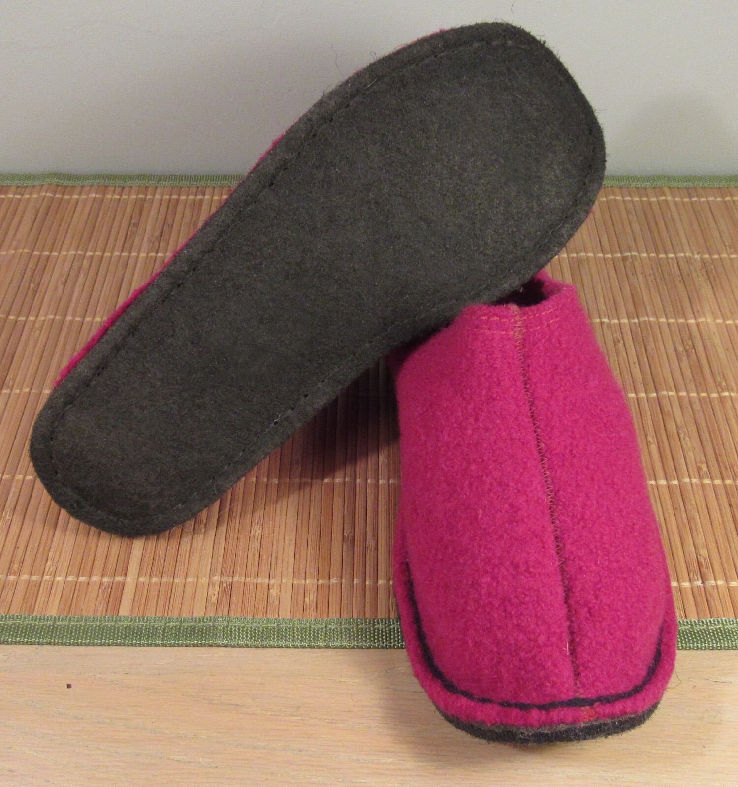 SAOLA PANTOFOLA DONNA HALFLINGER GONDOLA CARDINALE CON SUOLA SVASATA TAGLIA EU 37