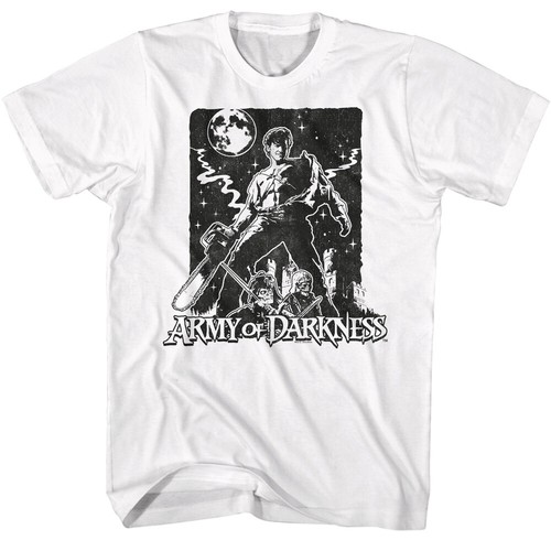 Army Of Darkness Movie Ash Williams Stark Night Men's T Shirt - Picture 3 of 3