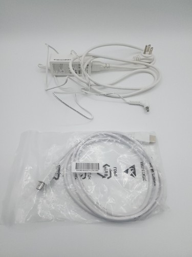 LG 24MP88 Monitor Power Lead Cable And HDMI Cable OEM WHITE