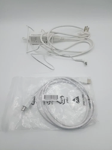  LG 24MP88 Monitor Power Lead Cable And HDMI Cable OEM WHITE