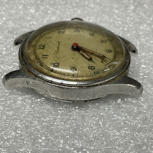 Vintage WW2 Avia Mead Boulevard 17 Jewels Military Style Stainless Steel Watch - Picture 8 of 24