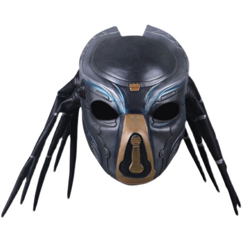 Movie Predator Latex Mask Halloween Cosplay Costume Props Party Helmet Headgear - Picture 4 of 7