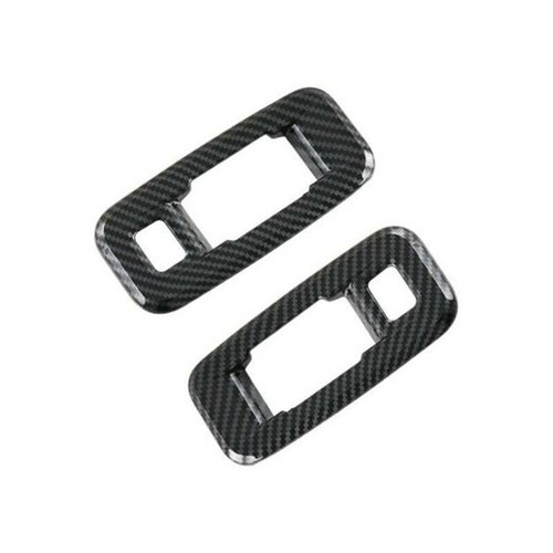 Carbon Fiber Rear Reading Light Lamp Framel Cover Trims For Toyota Sienna 21-24 - Picture 4 of 10