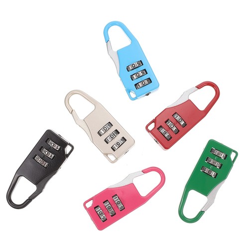 6 Pcs Passwort Vorhänge Schloss Mitarbeiter Passwortsperrung Tragbares - Bild 2 von 12