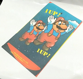 (Game Item) Sticker, Super Mario Bros 2, Star, 1986, Amada, Mint, Famicom, Card.