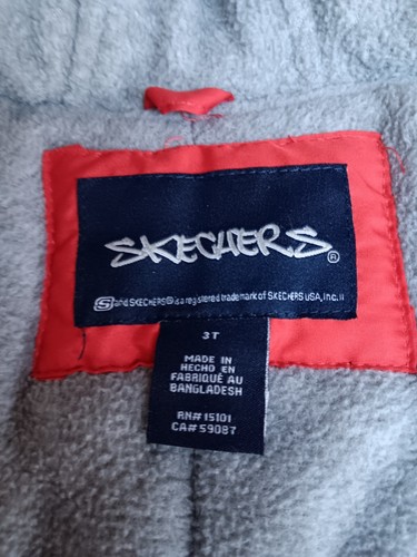 Sketchers Kleinkind Wintermantel & Latz Schneehose 3T Jungen rot/schwarz MÄNGEL - Bild 3 von 19