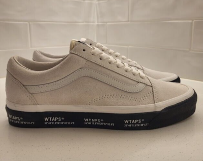 Vans Vault X WTAPS OG Old Skool LX GPS White Mens Size 9