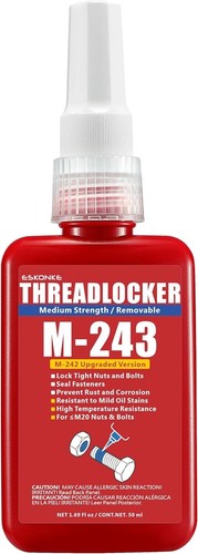 Blue Threadlocker 243 - Long-Lasting Fastening Solution for All Metal Types - Picture 3 of 9