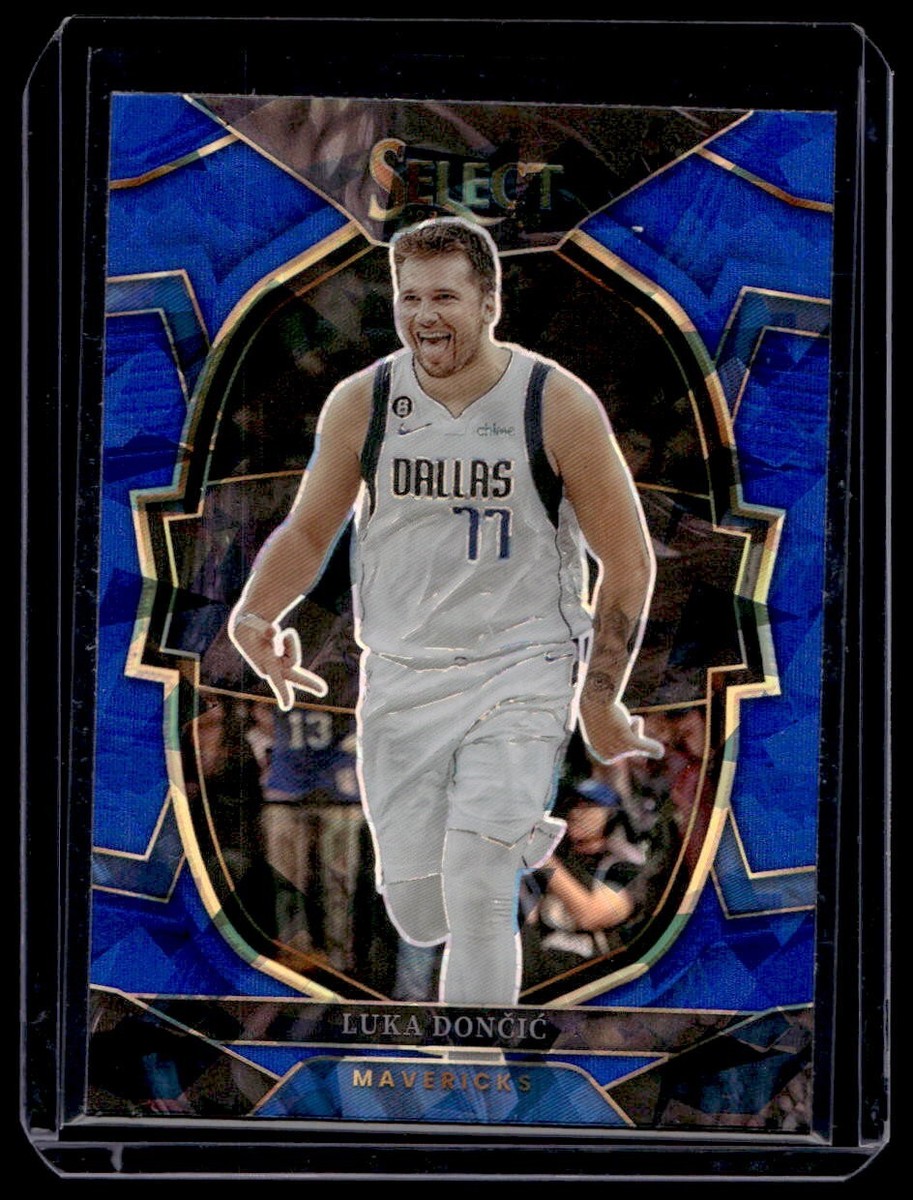 その他 NBA LUKA DONCIC RC Die Cut Blue Prizm 2023 Luka Doncic Select #150 BLUE PRIZM DIE CUT /249 PSA 10