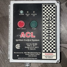 ACL Manufacturing ACL 5000 Burner Control Unit. Used