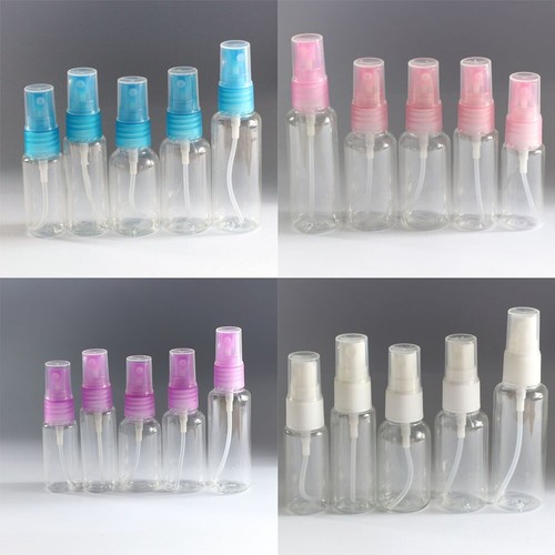 Vente en gros 5-50 pièces flacons de voyage en plastique atomiseur vide vaporisateur de parfum rechargeable - Photo 1/10