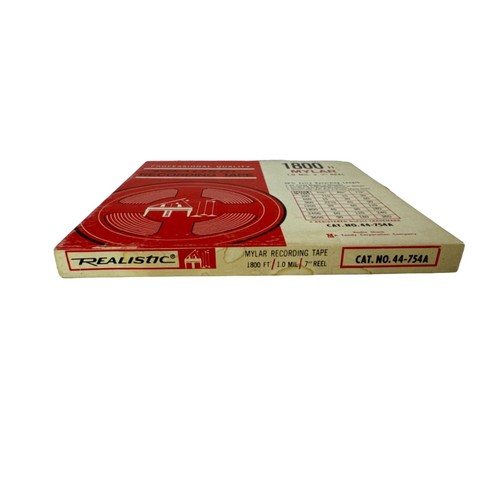 Carrete de cinta de grabación Mylar realista de 1800 pies 1,0 mil - Imagen 2 de 4