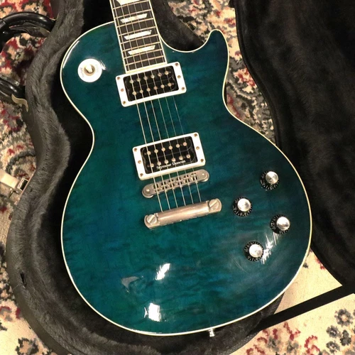 Gibson Les Paul Standard Limited Edition Pacific Reef Electric Guitar Used