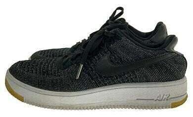 Nike Air Force 1 Flyknit Low Black White for Sale