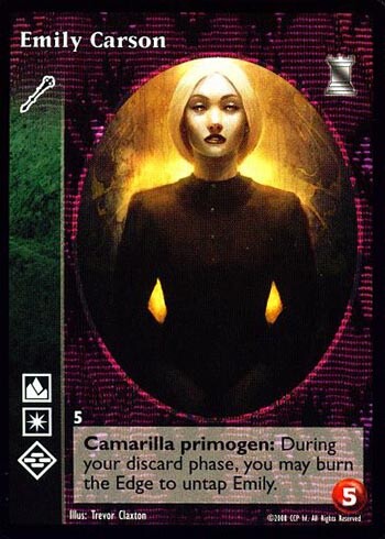 Emily Carson - Ventrue - Vampire VTES - Picture 1 of 4