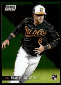 2021 Stadium Club Chrome Ryan Mountcastle Baltimore Orioles #30 R8