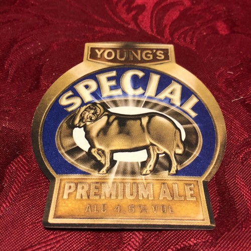 BREWERIANA - YOUNG'S BREWERY - SPECIAL PREMIUM ALE - GLEAMINGLY GOOD - MAT - T87 - Picture 2 of 2