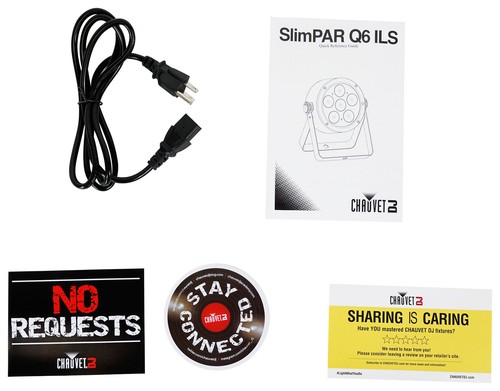 (4) Chauvet DJ SlimPAR Q6 ILS RGBA D-Fi USB DMX Par Can Party/Stage Wash Lights - Picture 7 of 8