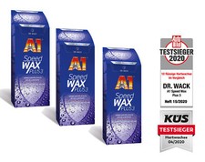 3x 500ml Dr. Wack A1 Speed Cera Plus 3 ,Auto-Hartwachs,Sellado,Pintura