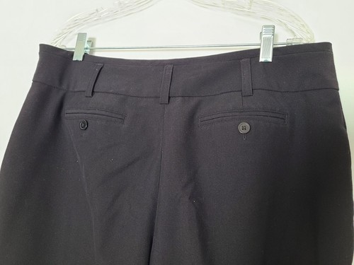 Worthington Women's Straight Leg Black Pants Size 12P Short - Picture 6 of 8