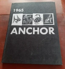 Vintage Anchor Suffolk County Community College Selden NY 1965 Yearbook 