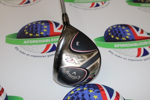 used callaway xr speed #3 fairway wood hzrdus blue 65g regular flex new cover - Picture 2 of 6