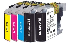 5P Printer Ink Compatible with Brother LC103XL MFC-J245 MFC-J875DW MFC-J6920DW