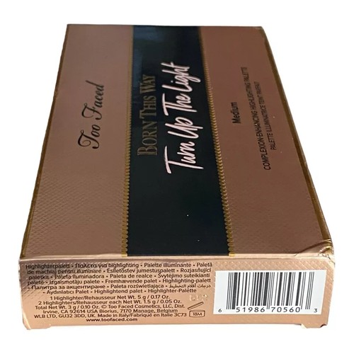 Too Faced Born This Way Turn up The Light Highlighting-Palette - Medium Neu verpackt - Bild 8 von 9