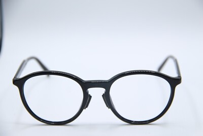 メガネ Prada Eyeglass Frame VPR13T 1AB1O1 Round Horn Luxury NEW PRADA VPR 13T 1AB-1O1 BLACK AUTHENTIC FRAMES EYEGLASSES