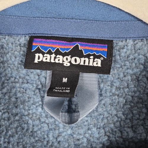 Patagonia Better maglione donna blu medio quarto zip pullover pile outdoor - Foto 6 di 13