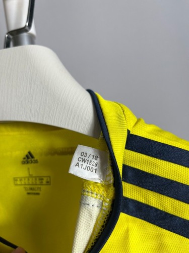 Adidas Columbia 2018 Russland Fifa World Cup Trikot Gelb Kurzarm Fußball L - Bild 9 von 13