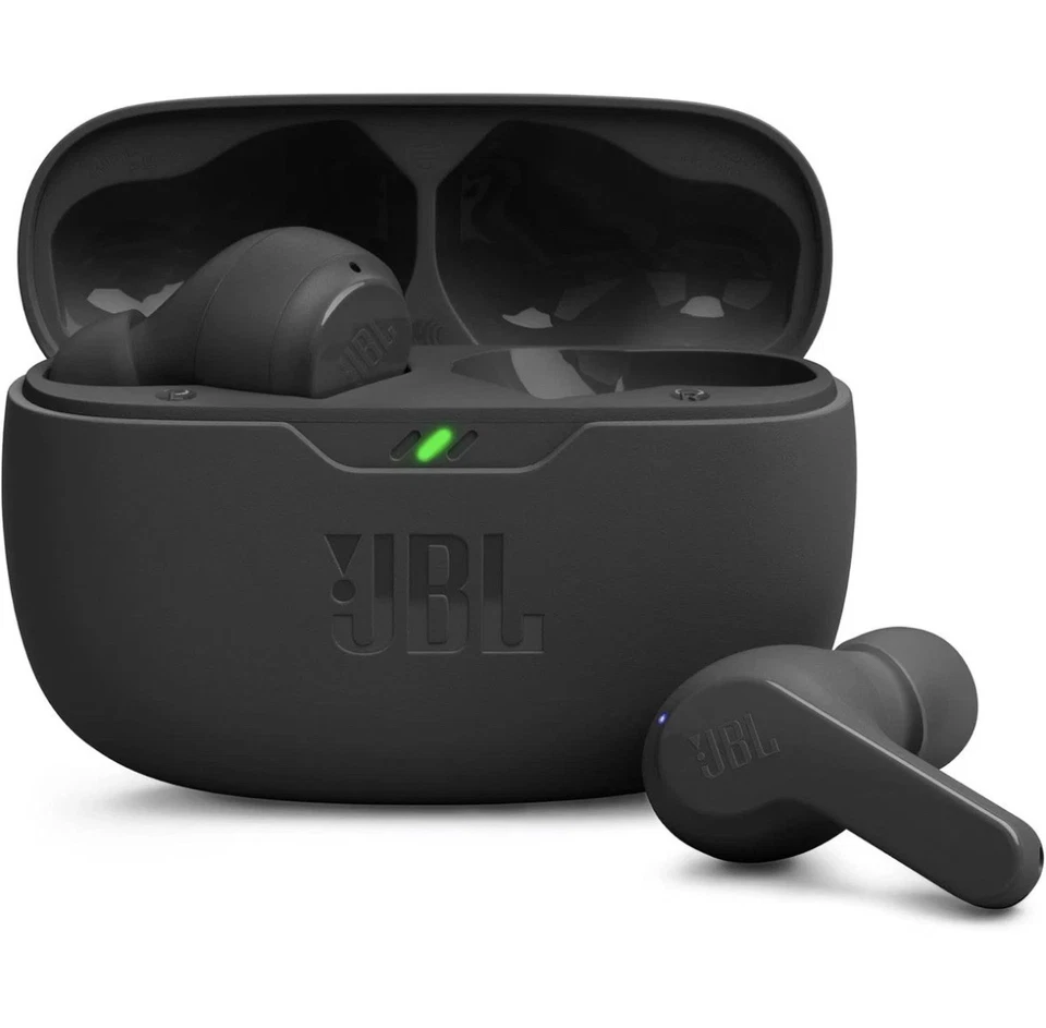 JBL Wave Beam schwarz - In-Ear-Kopfhörer mit Deep Bass & 32 h Akkulaufzeit