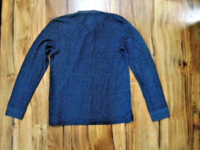 Camisa pulóver gris manga larga Timberland para hombre, talla: grande ajustada Foto 2 de 4